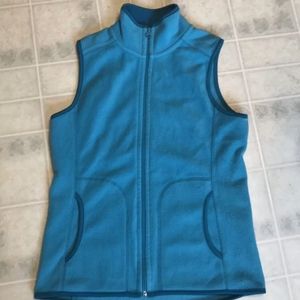 Turquoise Fleece vest